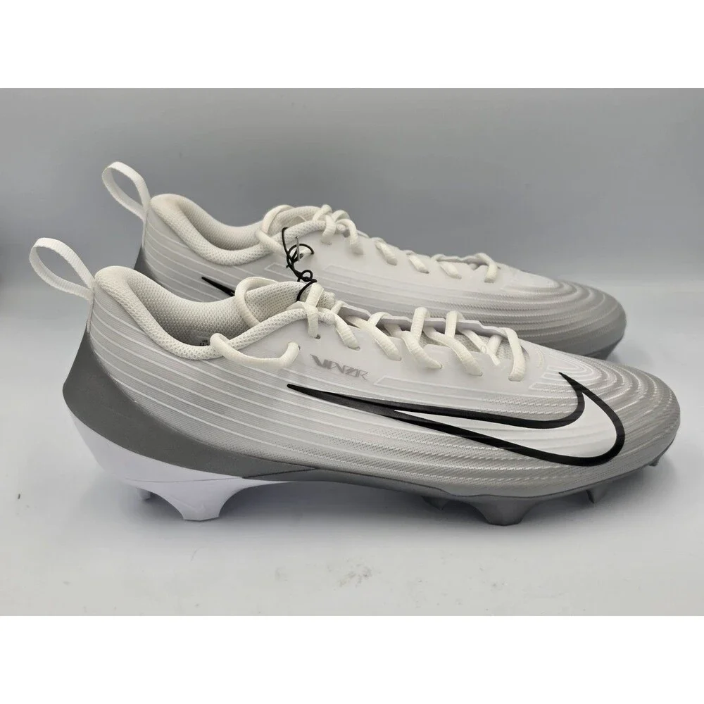 Nike Vapor Speed 3 White Wolf Grey Football Cleats Men's Size 11.5 FB3303-100
